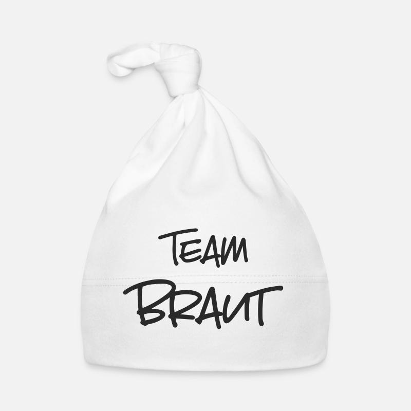 Team Braut Junggesellenabschied Baby Bio-Mütze