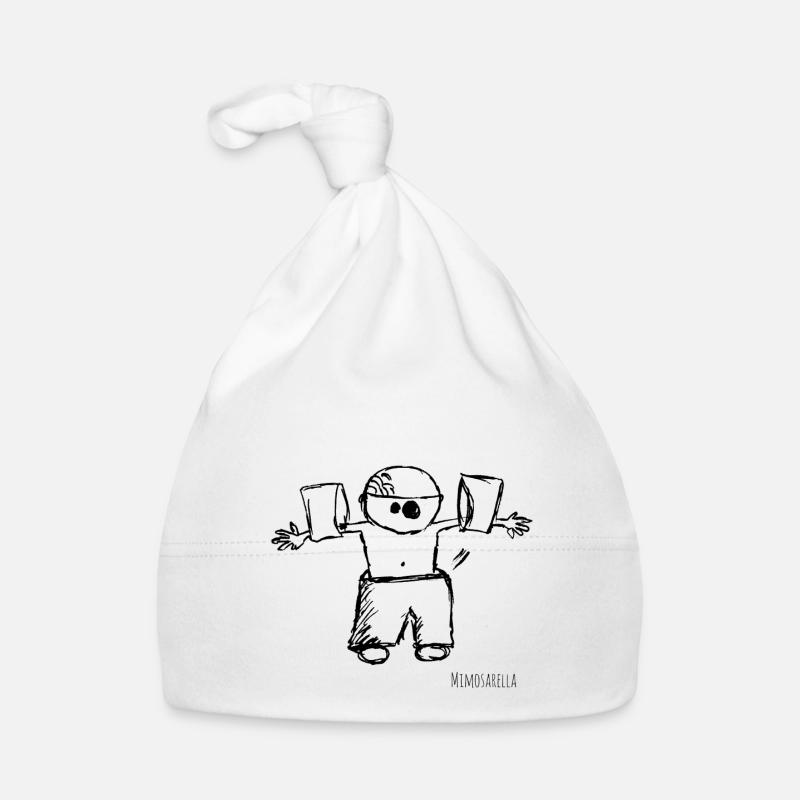 Mimosarella - Freischwimmer Baby Bio-Mütze