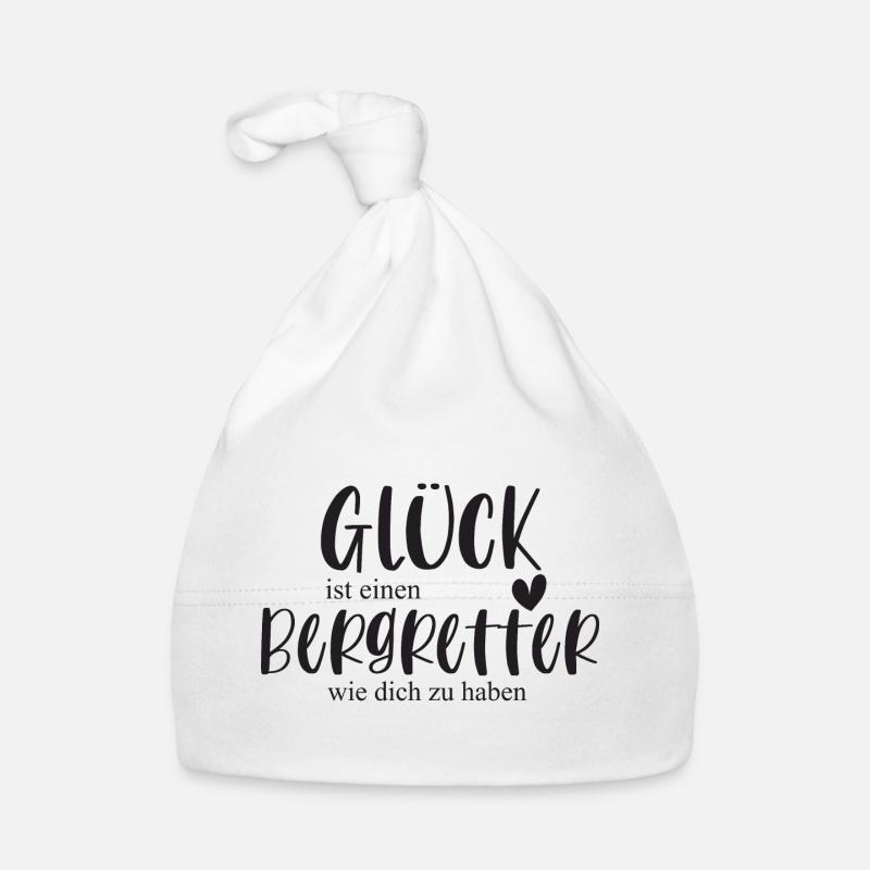 Bergretter Berg Klettern Berg Geschenk Baby Bio-Mütze