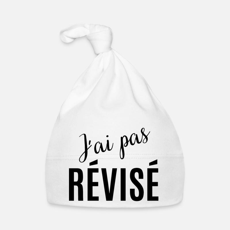 j'ai pas révisé Bonnet bio Bébé