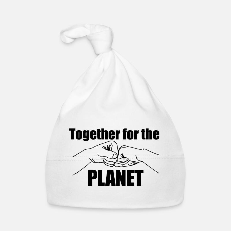 Ensemble pour notre terre Bonnet bio Bébé