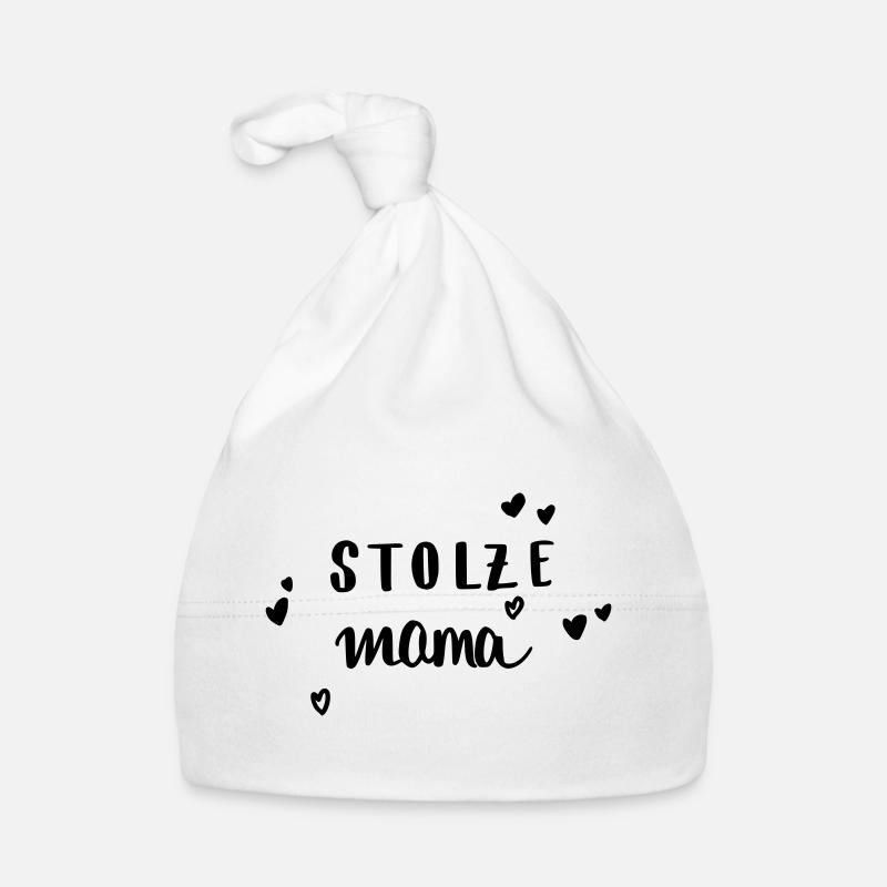 stolze Mama Baby Bio-Mütze