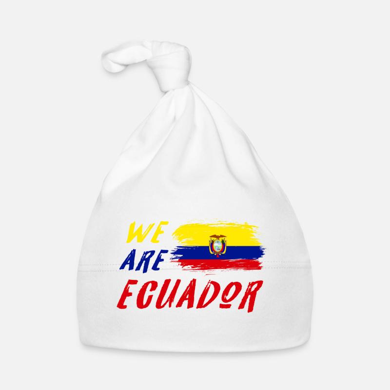 Wir sind Ecuador Baby Bio-Mütze