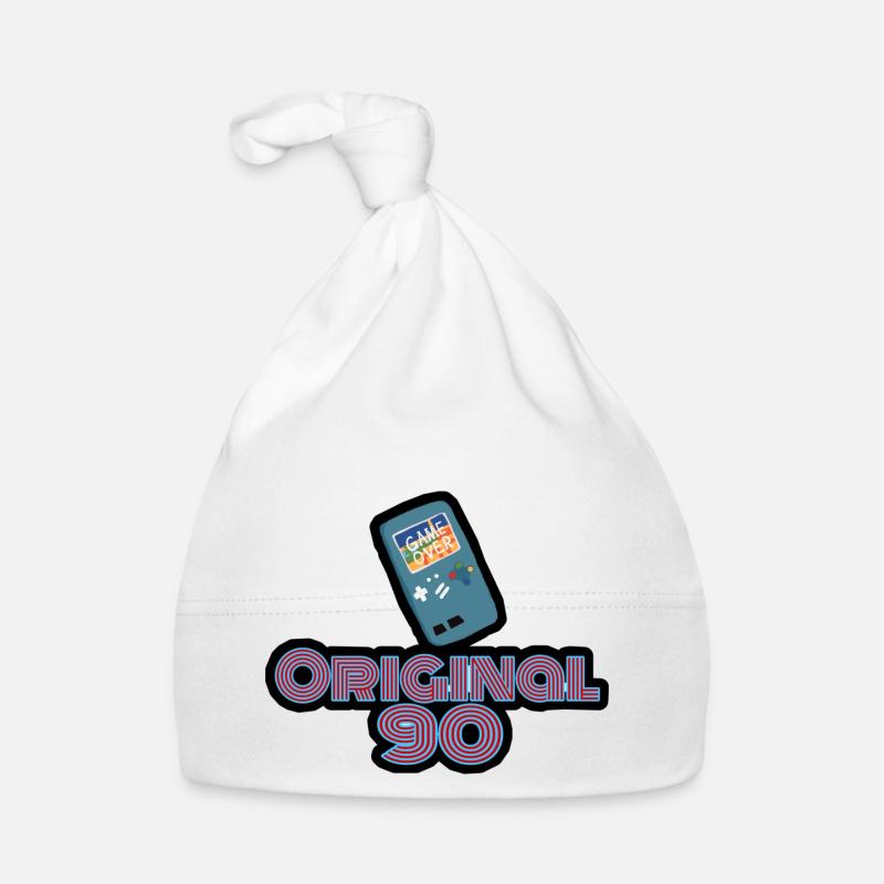 Original 90 90's Retro Design Baby Bio-Mütze