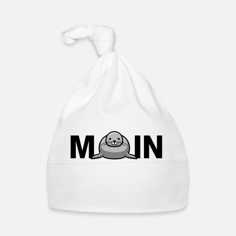 Moin mit Robbe Baby Bio-Mütze