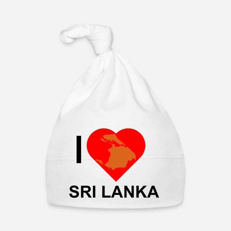 AMOUR Sri Lanka - Bonnet bio Bébé - blanc
