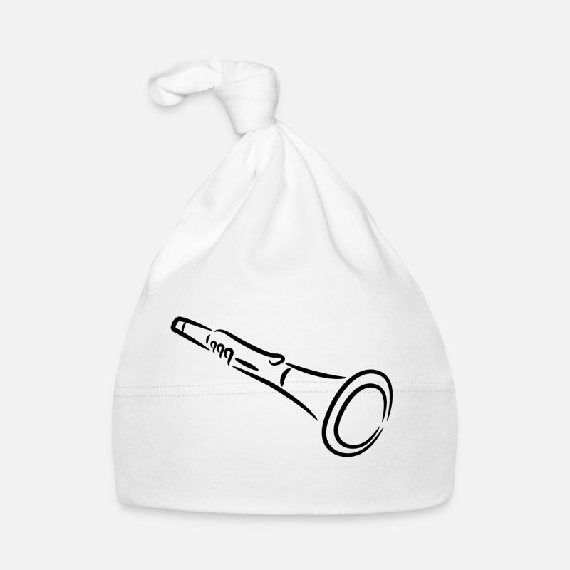 Klarinette Baby Bio-Mütze