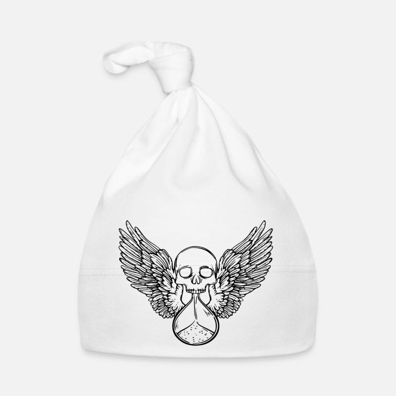 Skull Organic Baby Cap