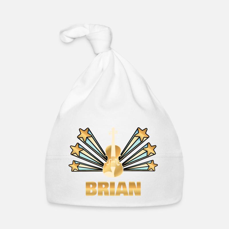 Musical Instrument Brian Organic Baby Cap