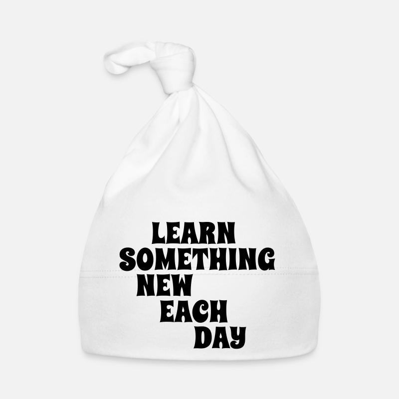 LearnSomethingNewEachDay Organic Baby Cap