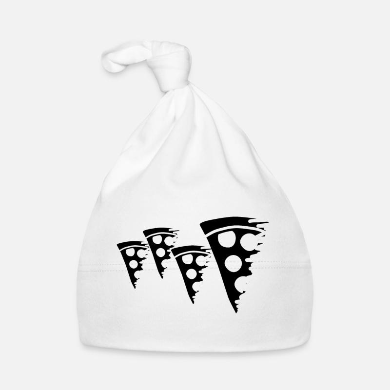 Pizza Organic Baby Cap