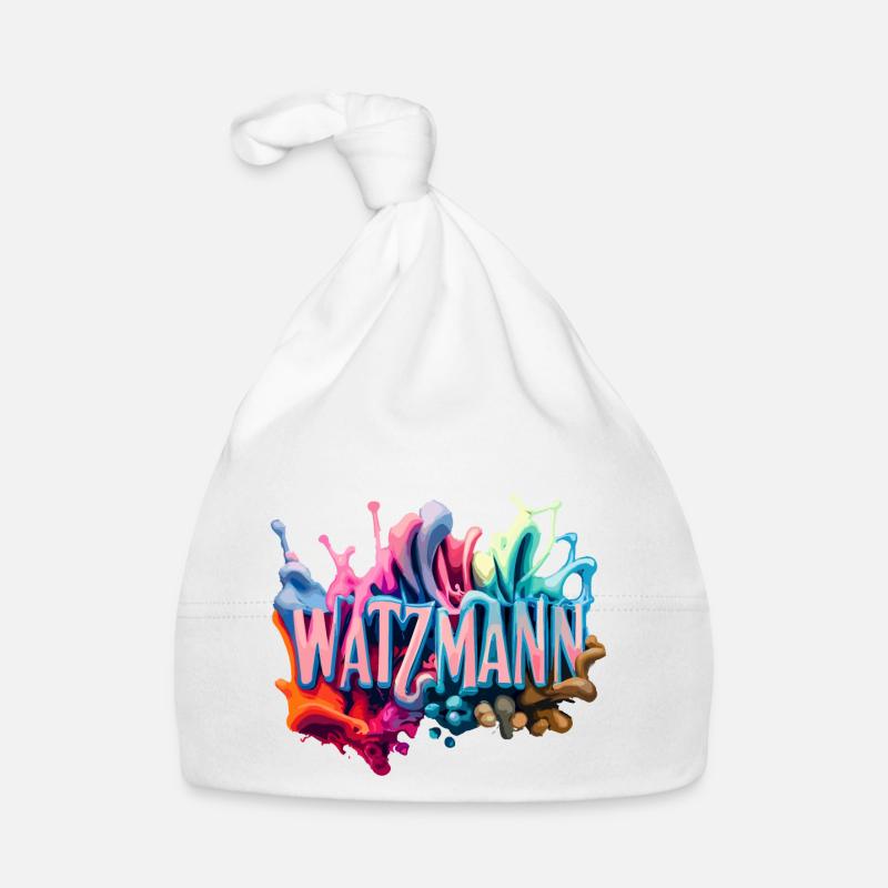 Berg Watzmann - Modern and Colorful Design Organic Baby Cap