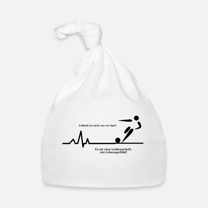 Fußball ist... Baby Bio-Mütze