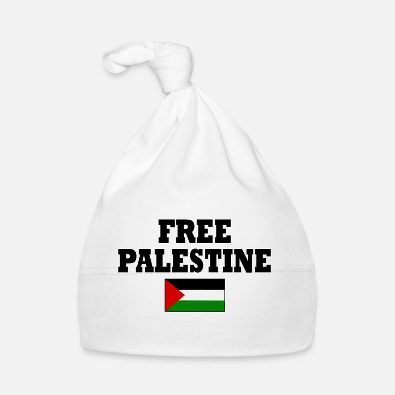 Free palestine Bonnet bio Bébé