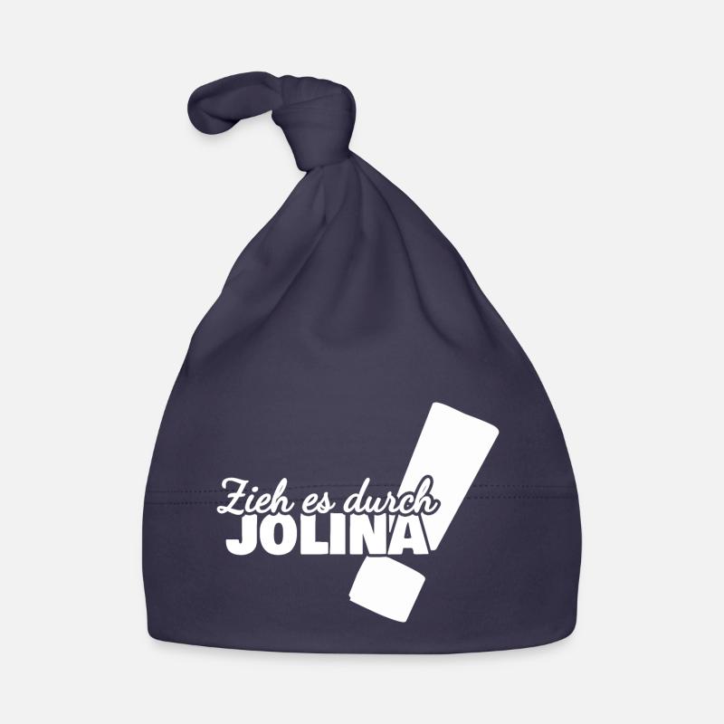 Jolina as a first name Organic Baby Cap