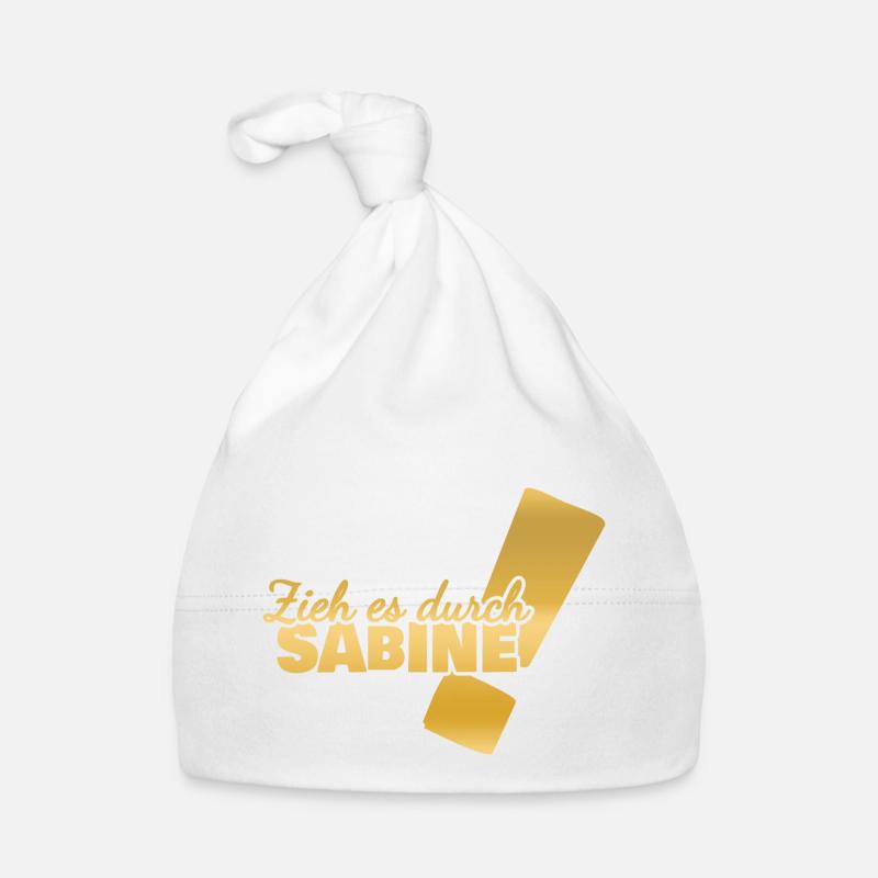 Sabine as a first name Organic Baby Cap