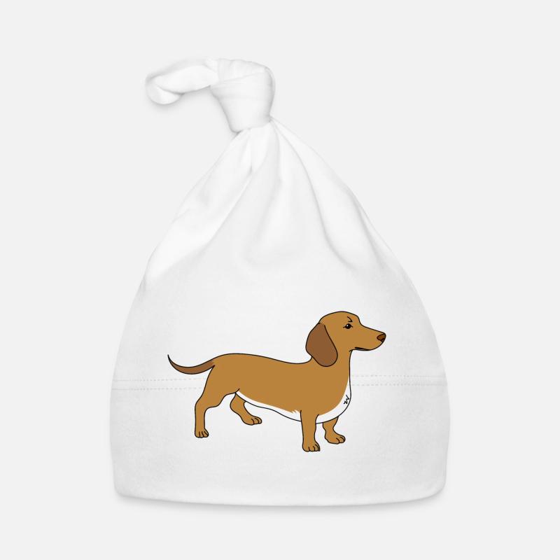 Dachshund Organic Baby Cap