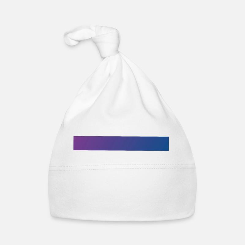Gradient Purple & Blue Organic Baby Cap