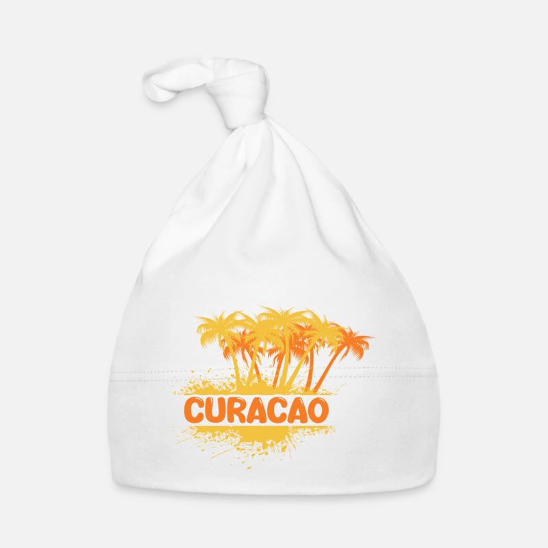 Fête Curaçao Bonnet bio Bébé