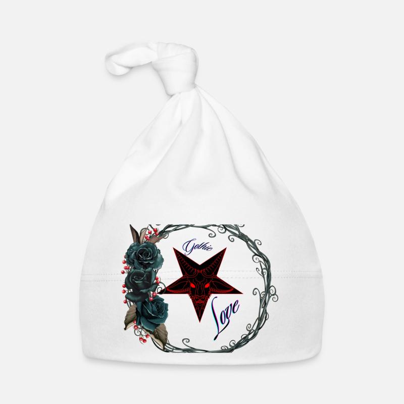 Gothic Love Organic Baby Cap