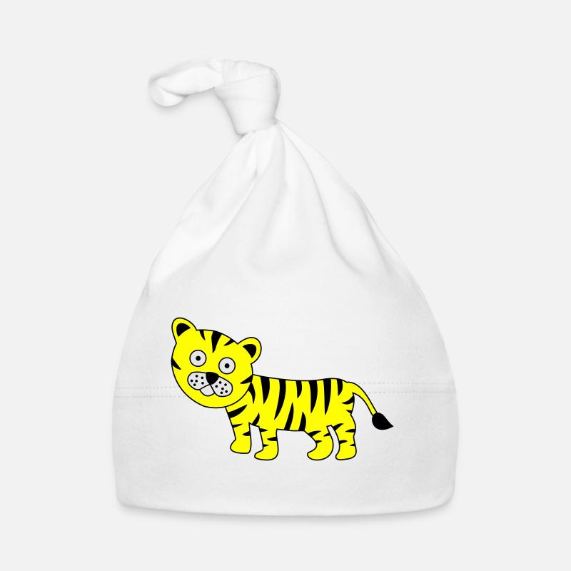 Tiger Funny Organic Baby Cap
