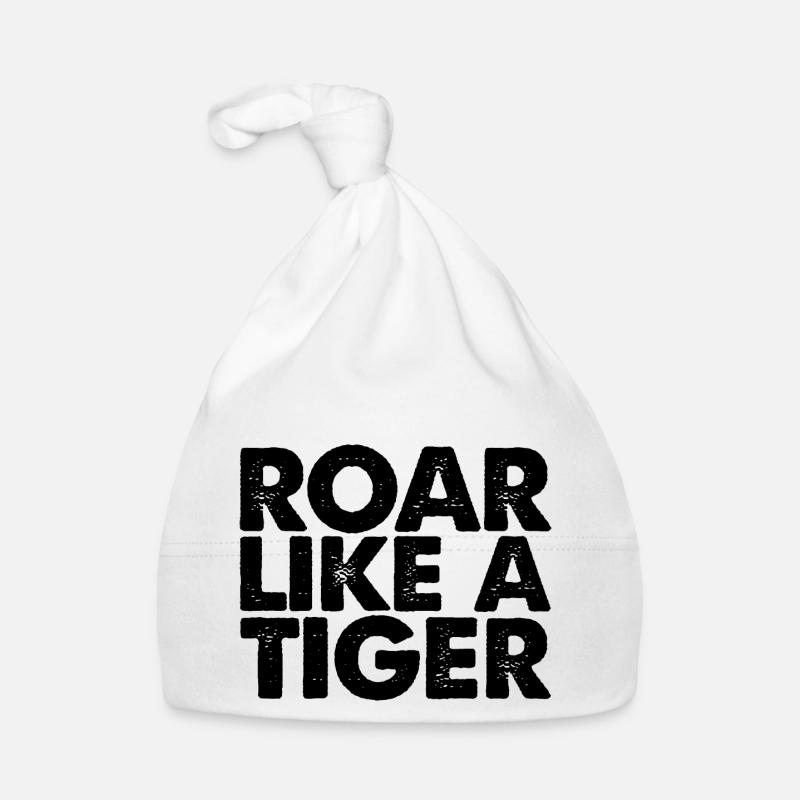 Roar Like A Tiger 3 Baby Bio-Mütze