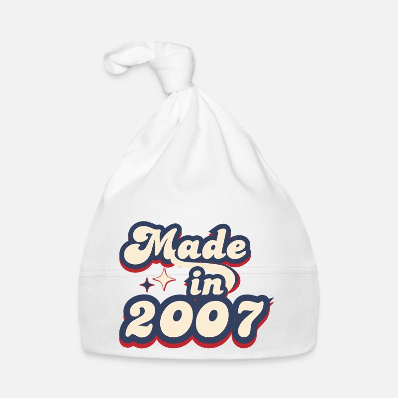 Made in 2007 retro Bonnet bio Bébé