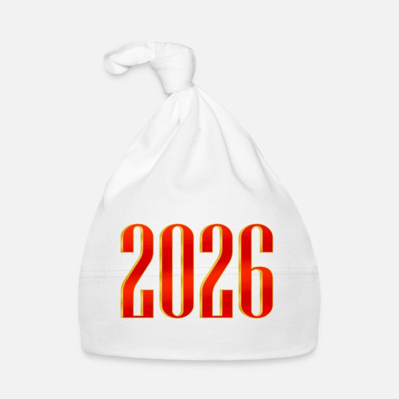 NEW -- Shine Bright: It’s 2026! Organic Baby Cap