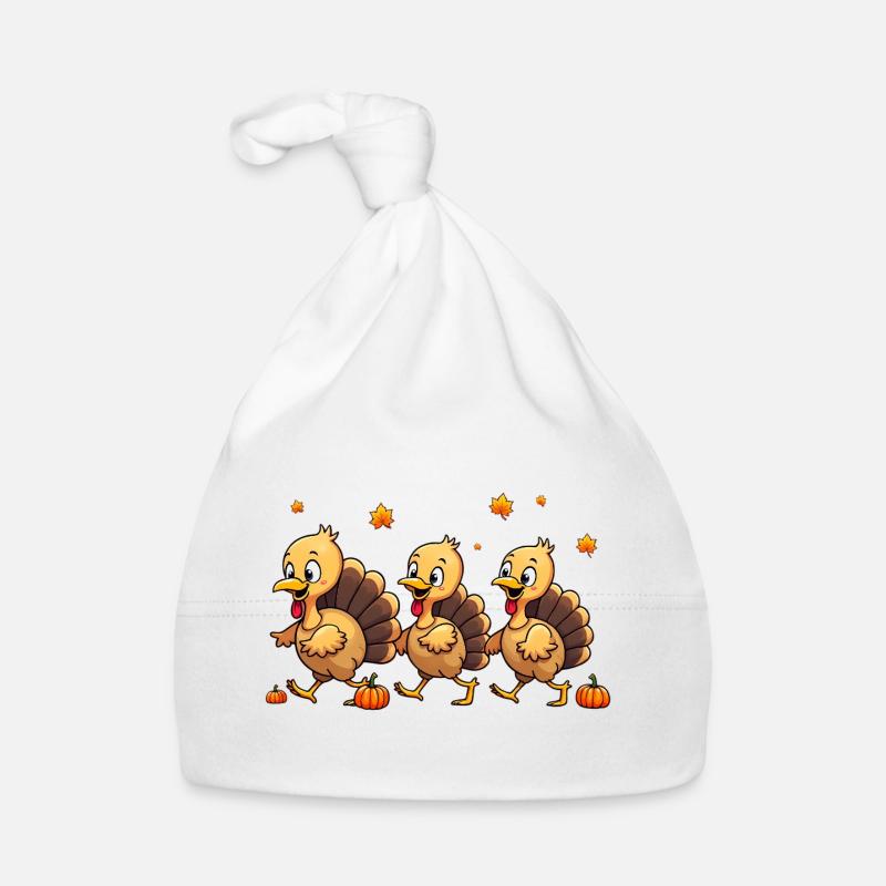 Bébé dinde de Thanksgiving Bonnet bio Bébé