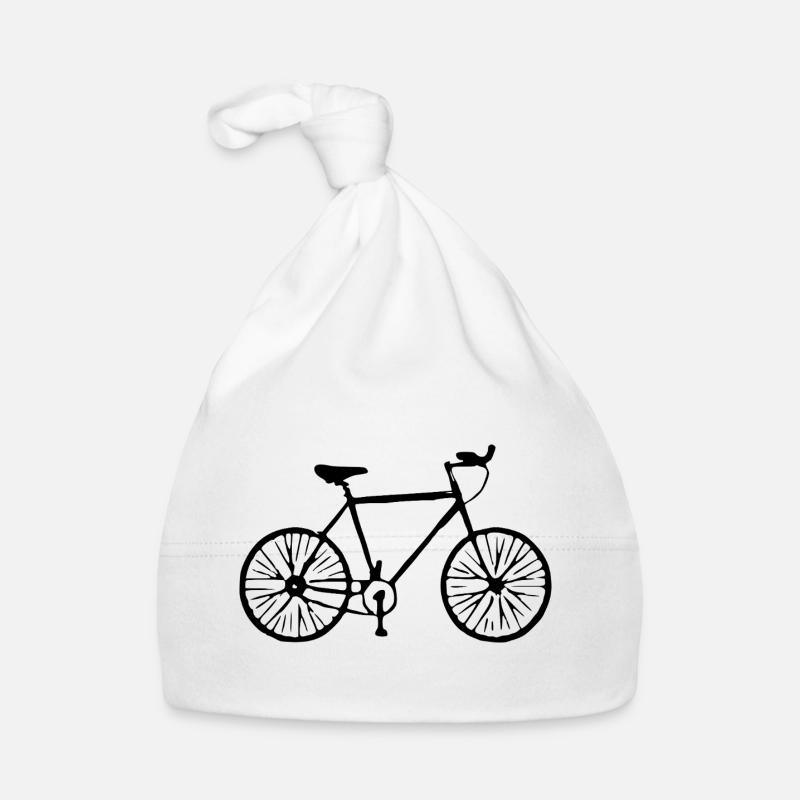Fahrrad T-shirt Geschenk Radfahrer Baby Bio-Mütze