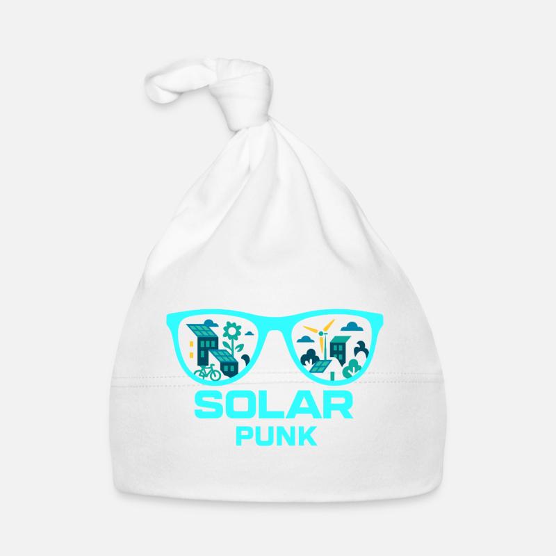 Solarpunk Vision Baby Bio-Mütze