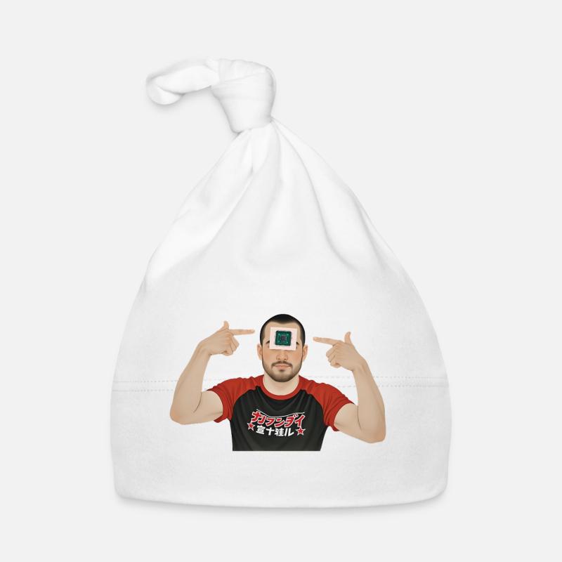 BRAIN PROCESSOR – Geek & Science-Fiction Baby Bio-Mütze