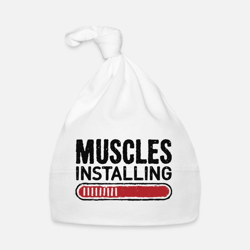 Installation des muscles Bonnet bio Bébé