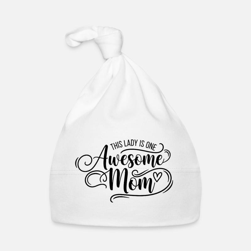 Diese Dame Ist Eine Tolle Mutter Mama Geschenk Baby Bio-Mütze