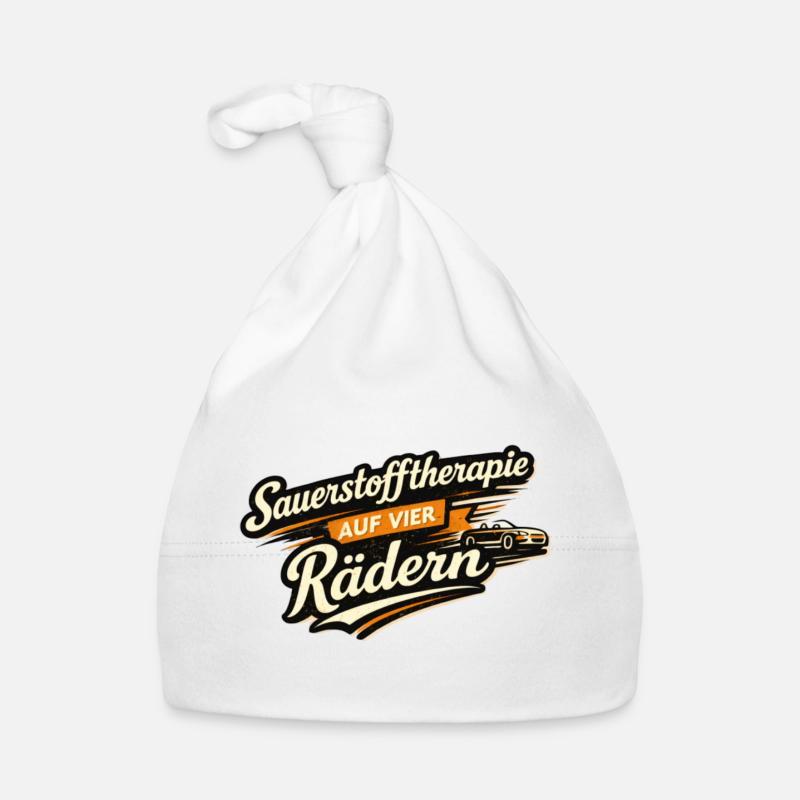 Oxygen therapy on four wheels Organic Baby Cap