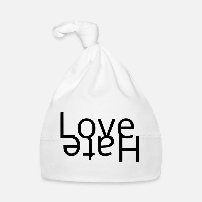 Love - Hate Organic Baby Cap