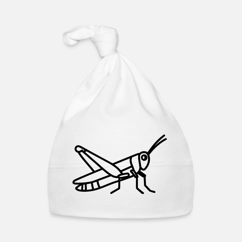 sauterelle Bonnet bio Bébé