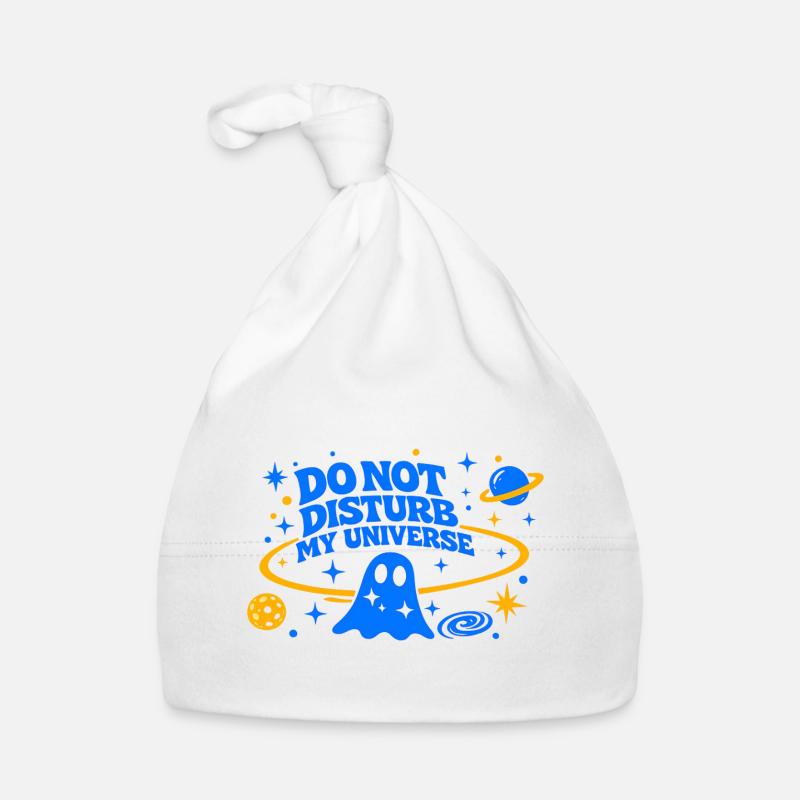 NE DÉRANGE PAS MON UNIVERS Bonnet bio Bébé