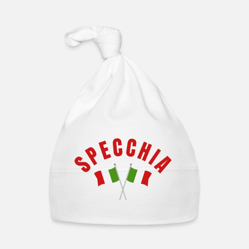 Speccchia Emblem der italienischen Flagge Baby Bio-Mütze