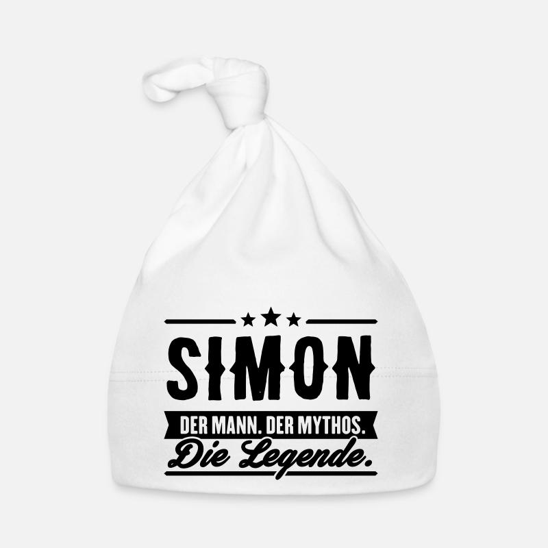 Mann Mythos Legende Simon Baby Bio-Mütze