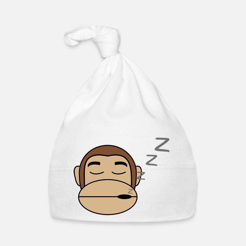 Singe idée cadeau de sommeil Bonnet bio Bébé
