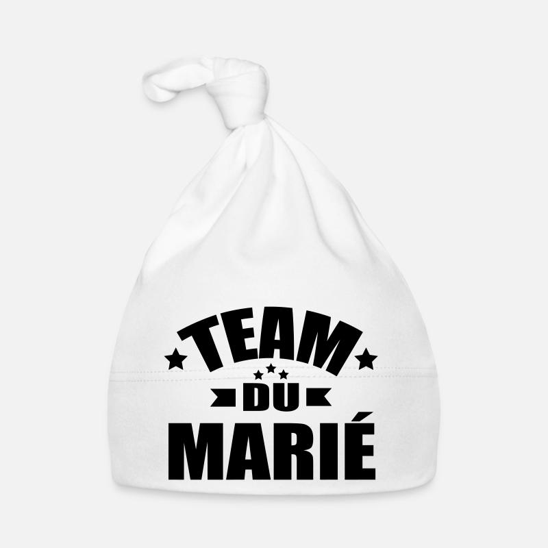 team du marié Bonnet bio Bébé