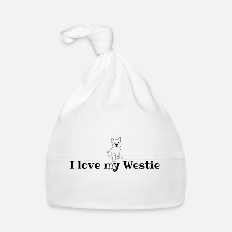 J’aime mon Westie Bonnet bio Bébé