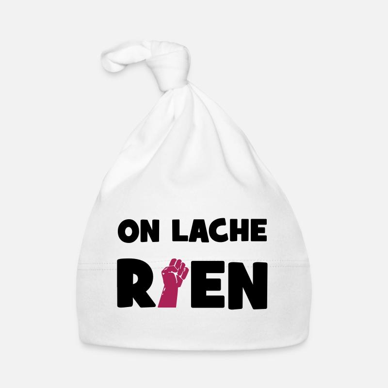 On lâche rien ! Bonnet bio Bébé