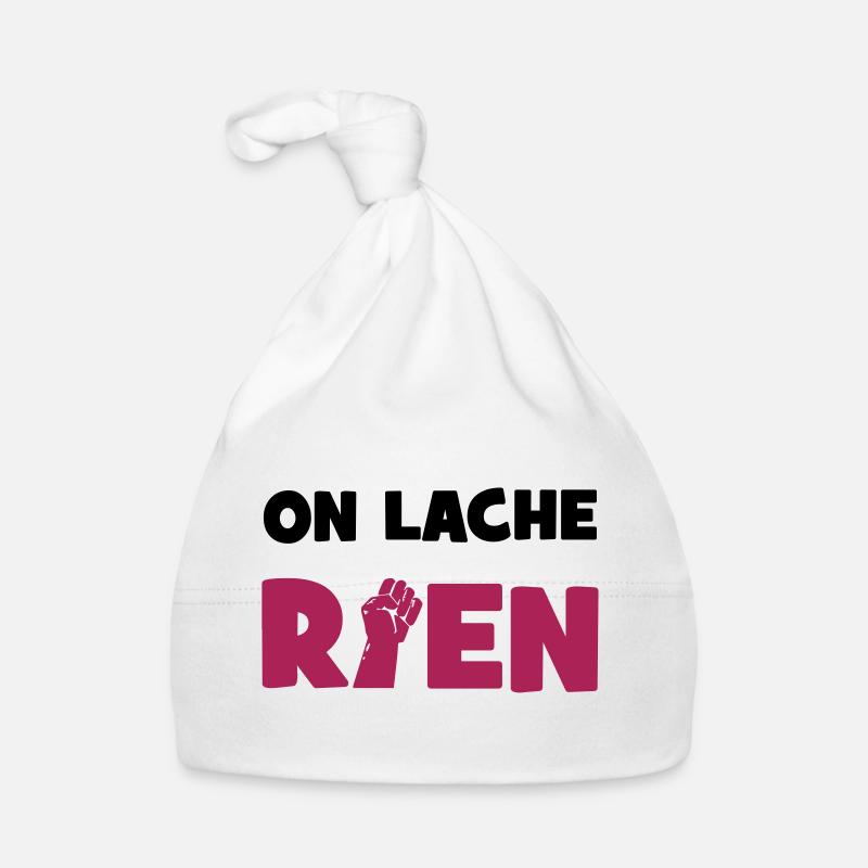 On lâche rien ! Bonnet bio Bébé