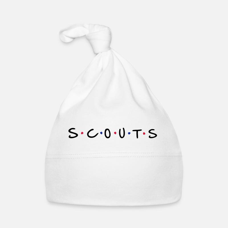 Scouts - Bonnet bio Bébé - blanc