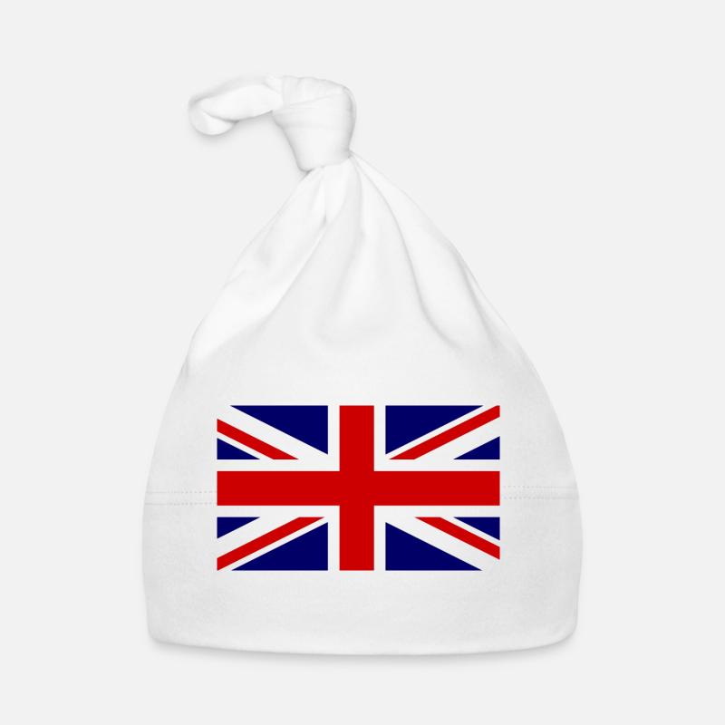 Drapeau de la Grande-Bretagne, drapeau de l'Angleterre, Grande-Bretagne Bonnet bio Bébé