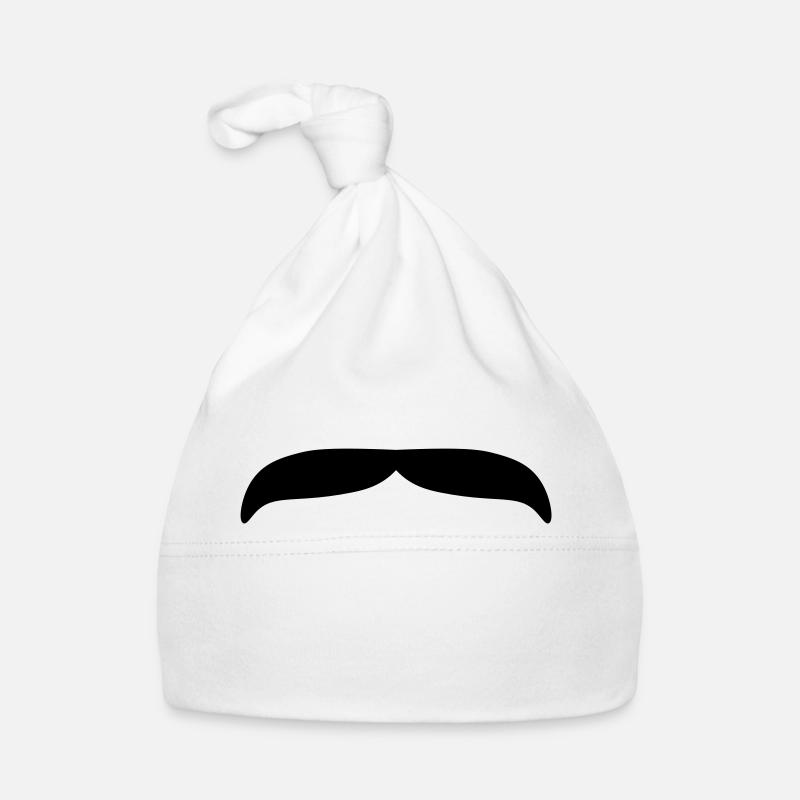 Moustache 2 Organic Baby Cap