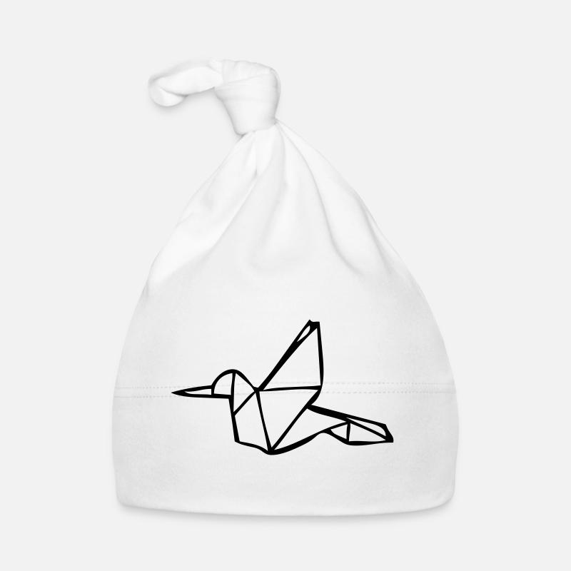 Origami Eisvogel Baby Bio-Mütze