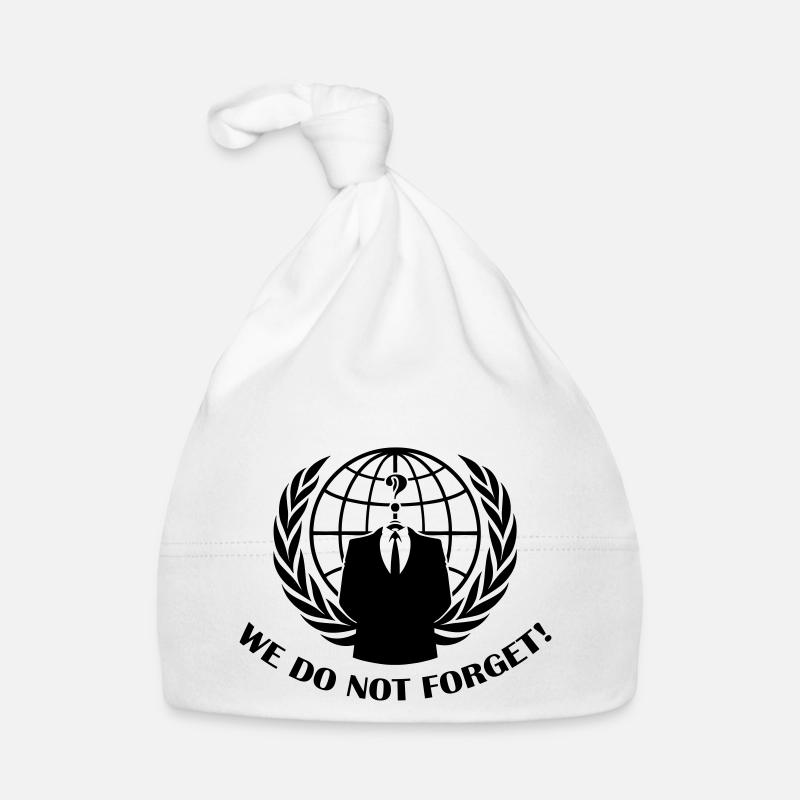 we_do_not_forget Baby Bio-Mütze